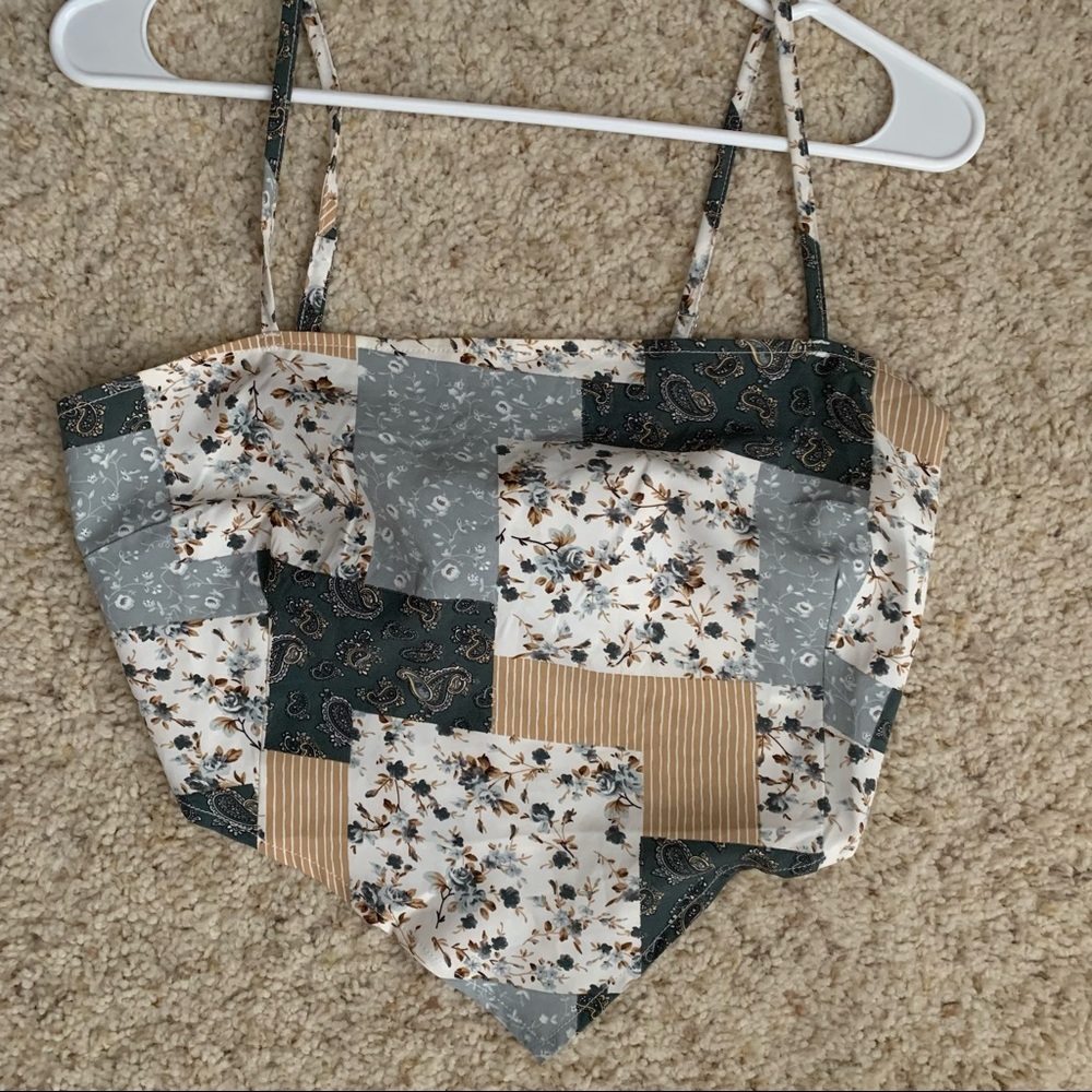 Bandana crop top